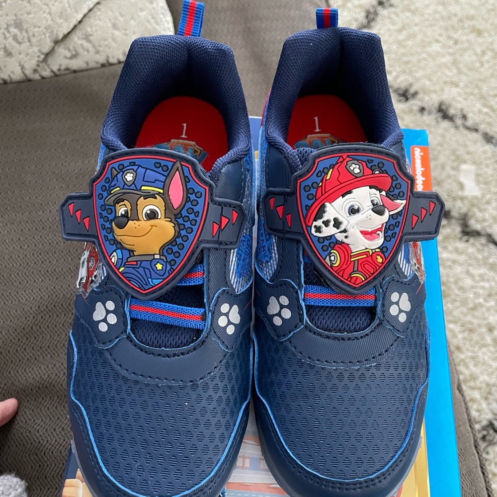 Kids Paw Patrol size 1 worn once